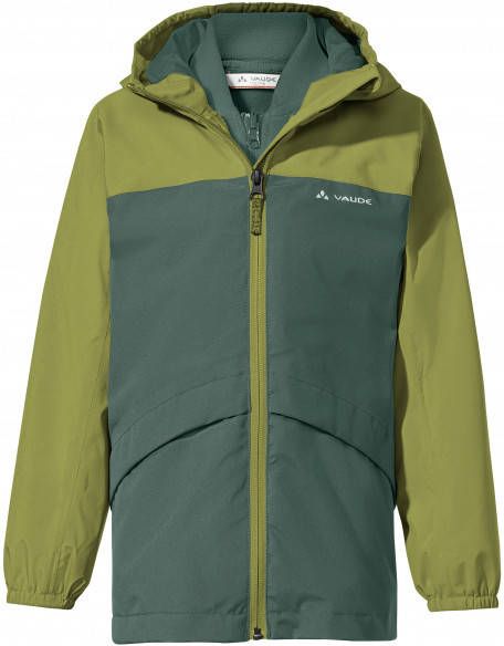 Vaude Kid's Escape 3in1 Jacket 3 in 1 jas/128, olijfgroen