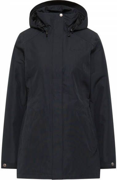 Vaude Women's Jalama Coat Lange jas zwart