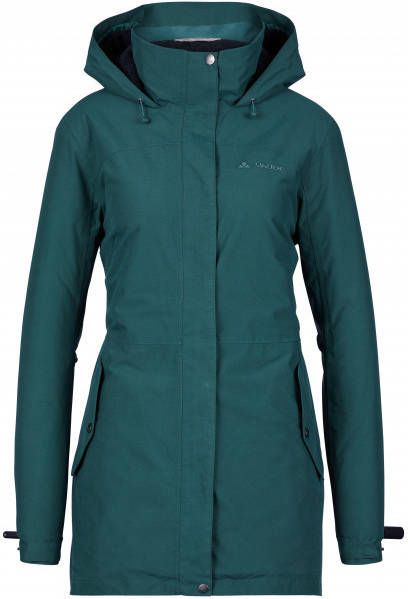 Vaude Women's Pellice Wool Parka blauw