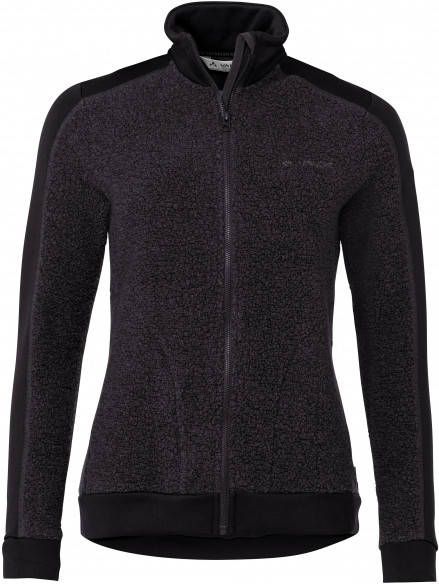 Vaude Women's Skomer Wool Fleece Jacket Fleecevest zwart