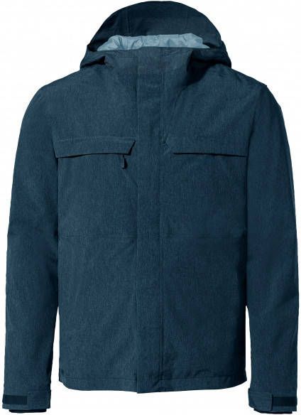 Vaude Yaras Warm Rain Jacket Fietsjack, blauw