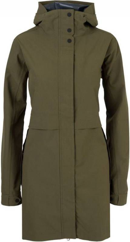 AGU Urban Outdoor Parka 2,5L Jas Dames Middenkaki AGU Urban Outdoor Parka 2,5L Jas Dames Middenkaki