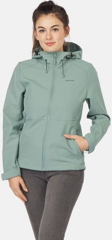 Ayacucho Annapurna Softshell Hoody Dames Groen
