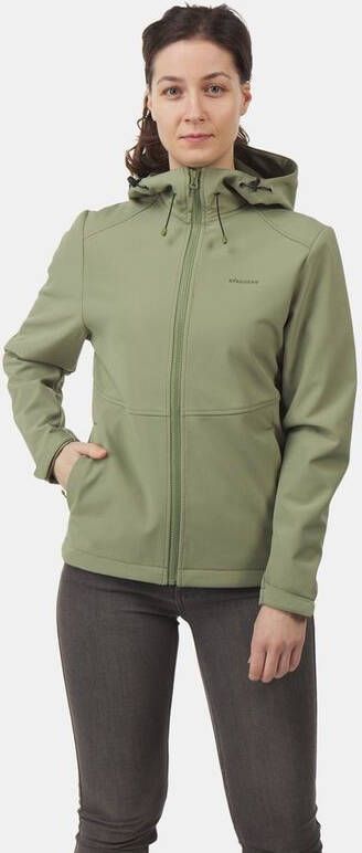 Ayacucho Annapurna Softshell Hoody Dames Groen