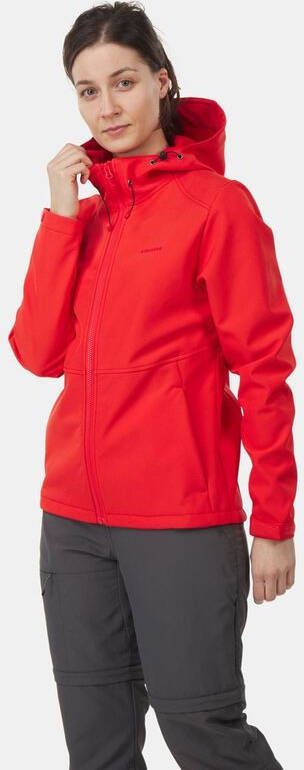 Ayacucho Annapurna Softshell Hoody Dames Rood