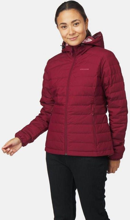 Ayacucho Himalaya Recycled Reversible Down Donsjas Dames Rood