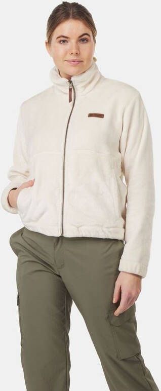 Columbia Fireside FZ Fleecevest Dames Wit