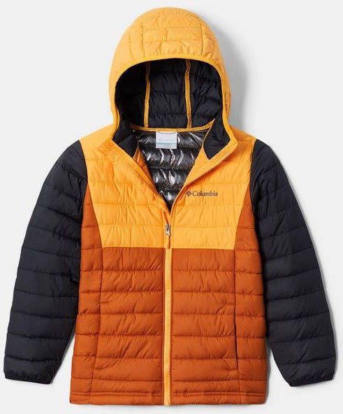 Columbia Powder Lite™ Boys Hooded Jacket Oranje