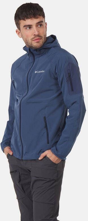 Columbia Tall Heights™ Hooded Softshell Blauw