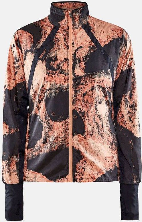Craft Adv Essence Wind Jacket W Windstopper Roze