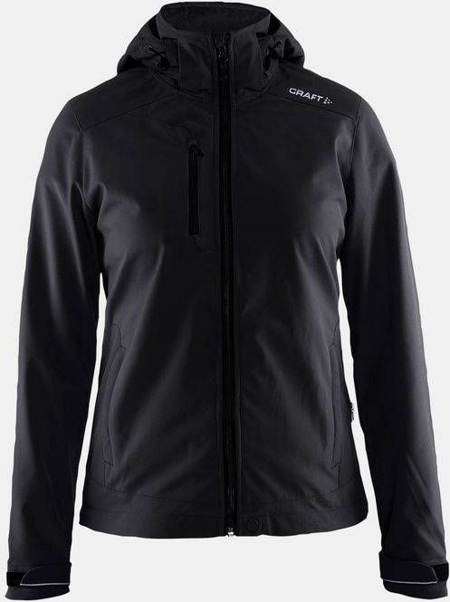 Craft Light Softshell Jas Dames Zwart