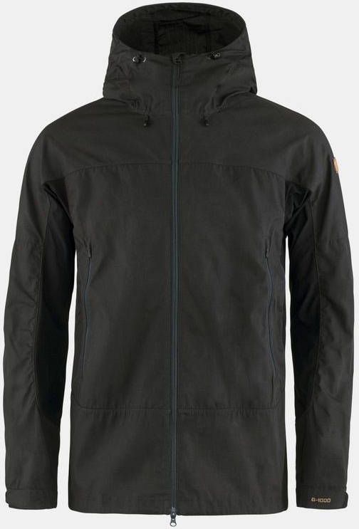 Fjä, llrä, ven Abisko Lite Trekking Jas Donkergrijs/Zwart