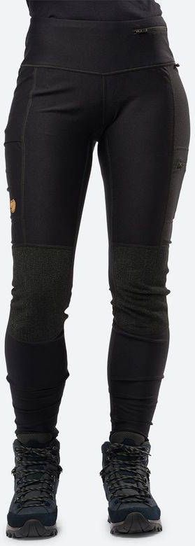 Fj&#xE4, llr&#xE4, ven Abisko Trekking Legging Dames Zwart