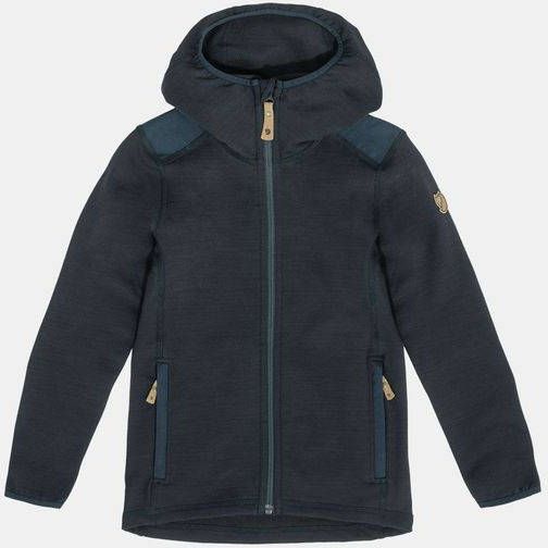Fj&#xE4, llr&#xE4, ven Keb Fleece Hoodie Vest Junior Blauw