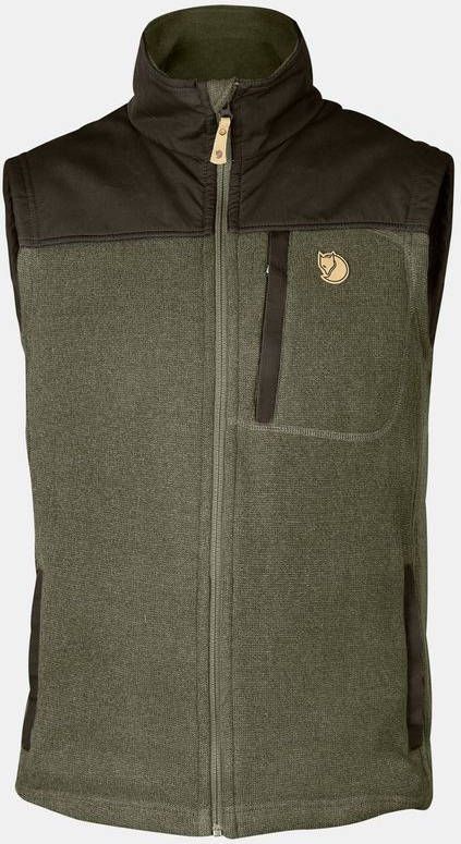 Fjällräven Buck Fleece Bodywarmer Donkergroen