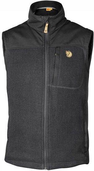 Fjällräven Buck Fleece Bodywarmer Zwart/Donkergrijs