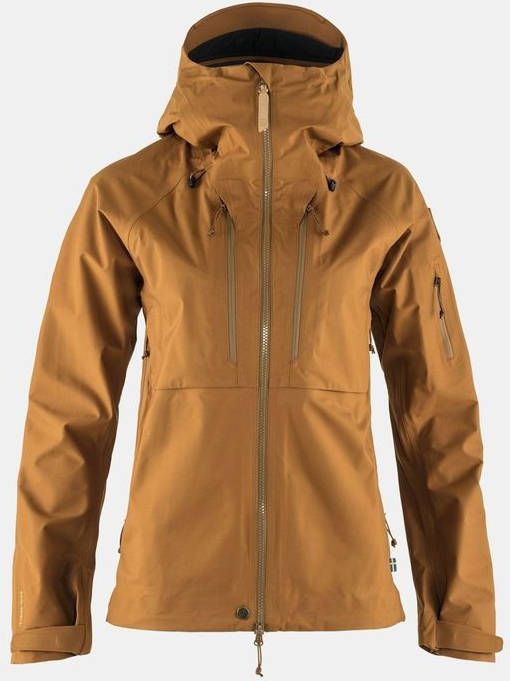 Fj&#xE4, llr&#xE4, ven Keb Eco Shell Jas Dames Bruin