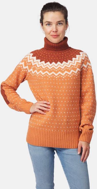 Fj&#xE4, llr&#xE4, ven &#xD6, vik Knit Roller Neck Trui Dames Bruin