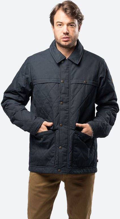 Fjällräven Fjallraven Winterjassen Ovikool Padded Jacket Blauw