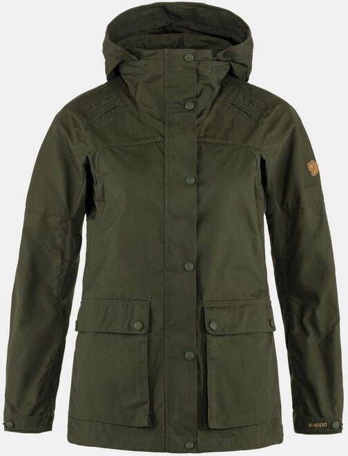 Fjä, llrä, ven Forest Hybrid Jas Dames Groen