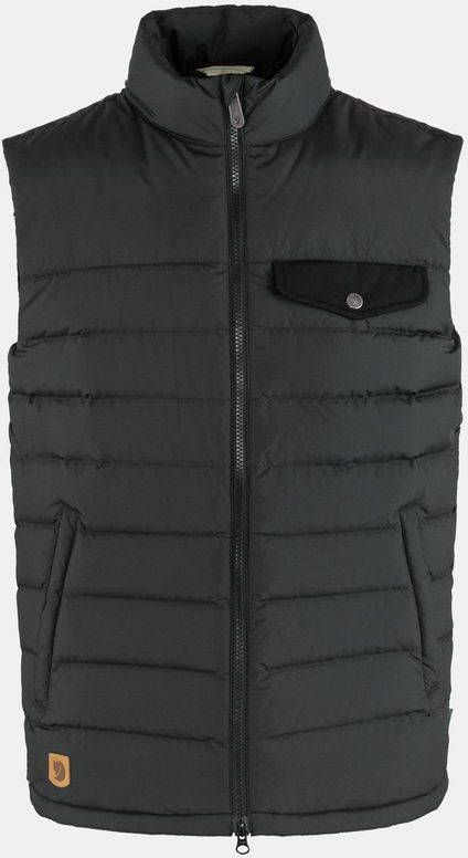 Fjä, llrä, ven Greenland Down Liner Bodywarmer Zwart