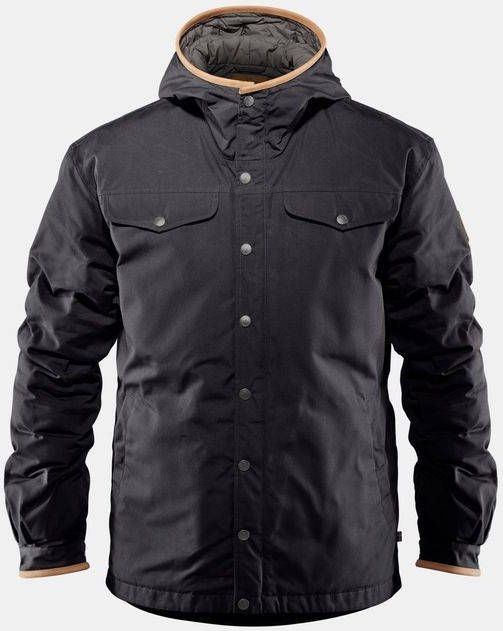 Fjä, llrä, ven Greenland No. 1 Down Jacket Jas Zwart