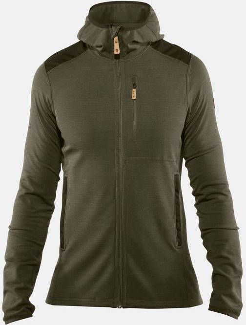 Fj&#xE4, llr&#xE4, ven Keb Fleece Hoodie Donkergroen