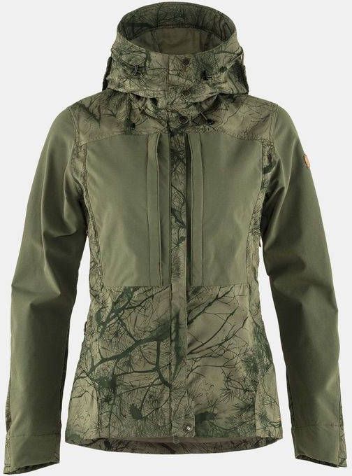 Fjällräven Keb Jacket Women's Green Camo/Laurel Green