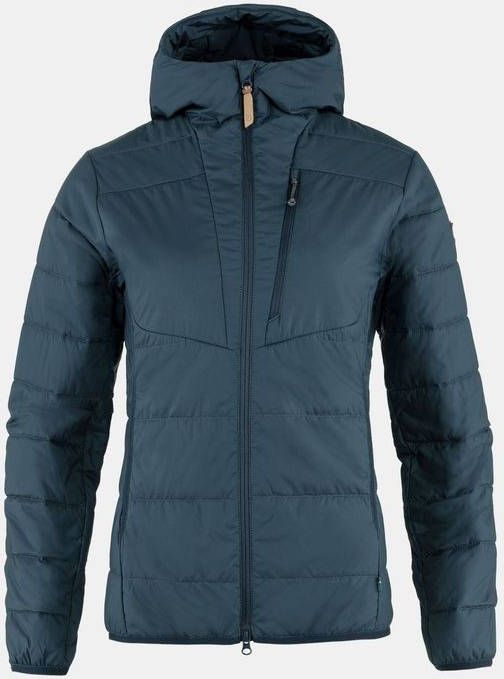 Fjä, llrä, ven Keb Padded Hoodie Trui Dames Blauw