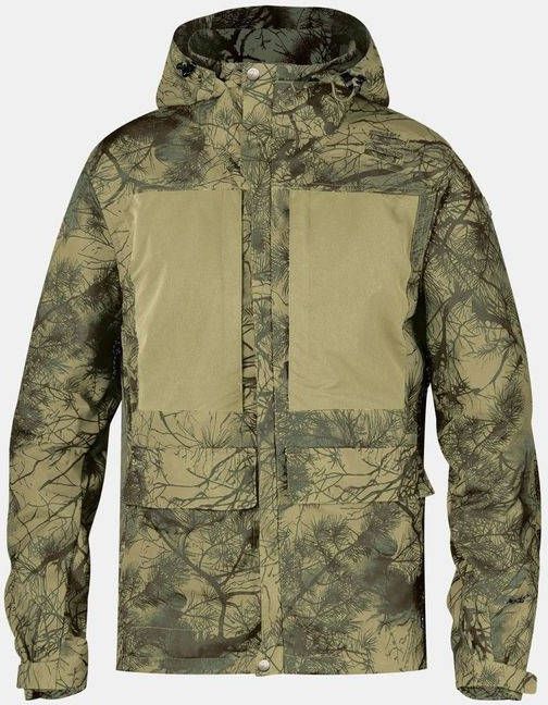 Fjä, llrä, ven Lappland Hybrid Jas Groen/Ass. Camouflage