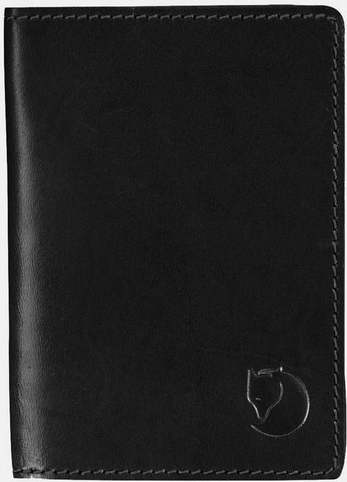 Fj&#xE4, llr&#xE4, ven Leather Paspoort Hoes Zwart