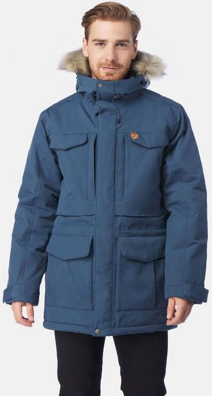 Fj&#xE4, llr&#xE4, ven Nuuk Parka Blauw