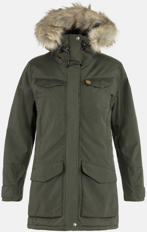 Fj&#xE4, llr&#xE4, ven Nuuk Parka Dames Groen