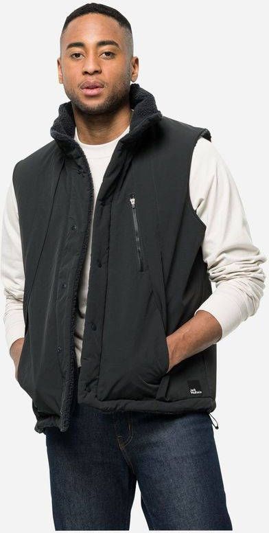 Jack Wolfskin Alex Vest Reversible Bodywarmer Grijs