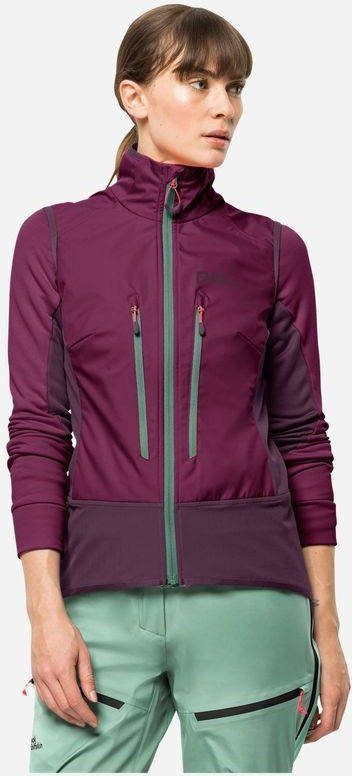 Jack Wolfskin Alpspitze Vest Bodywarmer Dames Paars