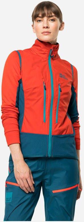 Jack Wolfskin Alpspitze Vest Bodywarmer Dames Roze