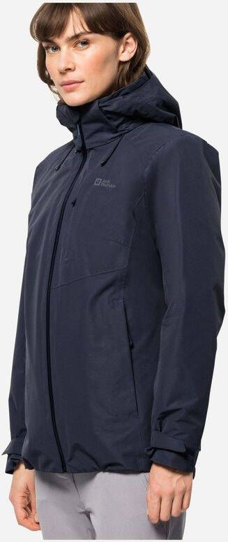 Jack Wolfskin Functioneel 3 in 1 jack BERGLAND 3IN1 JKT W