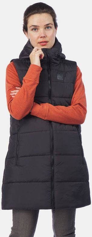 Jack Wolfskin Eisbach Bodywarmer Dames Grijs