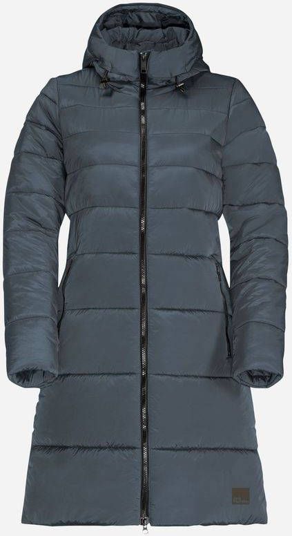 Jack Wolfskin Doorgestikte jas EISBACH COAT