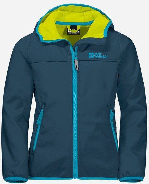 Jack Wolfskin Fourwinds Jacket Kids Blauw
