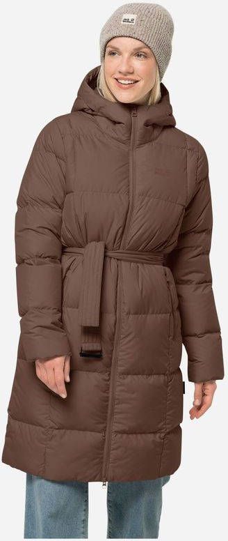 Jack Wolfskin Frozen Lake Donsjas Dames Bruin