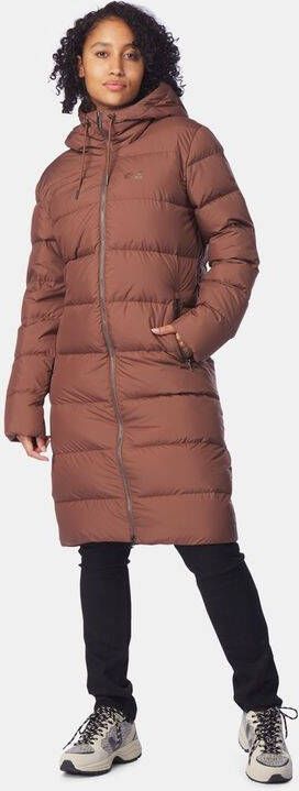 Jack Wolfskin Frozen Palace Donsjas Dames Bruin