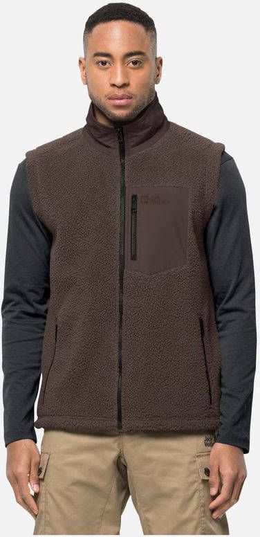 Jack Wolfskin Kingsway Vest Bodywarmer Bruin