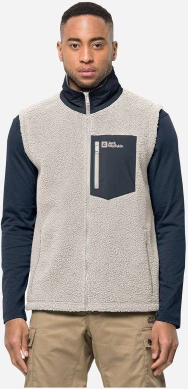 Jack Wolfskin Kingsway Vest Bodywarmer Wit