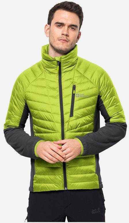 Jack Wolfskin Nebelhorn Donsjas Groen