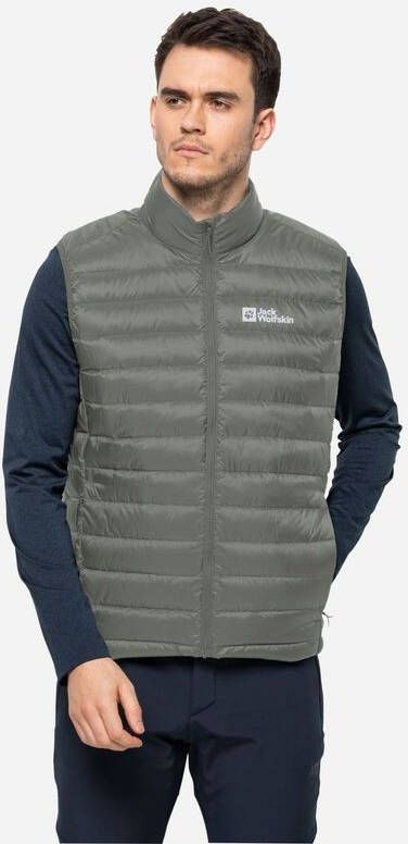 Jack Wolfskin Pack & Go Down Vest M Groen
