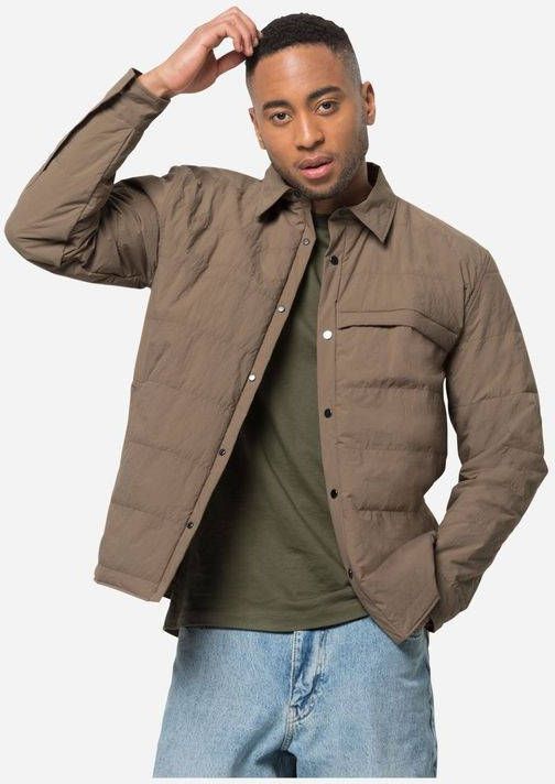 Jack Wolfskin Pergamon Padded Shirt Bruin