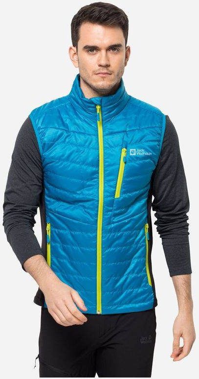 Jack Wolfskin Routeburn Pro Ins Vest M Blauw