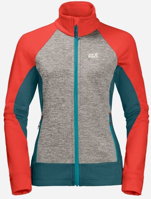 Jack Wolfskin Sky Peak Fleecevest Dames Roze