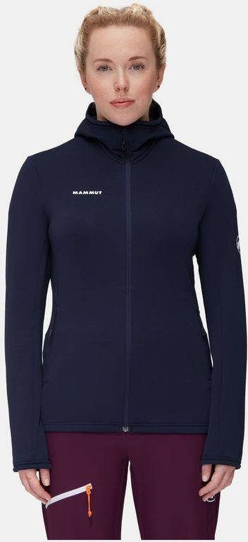 mammut Aconcagua Light Ml Hooded Jacket Women Blauw